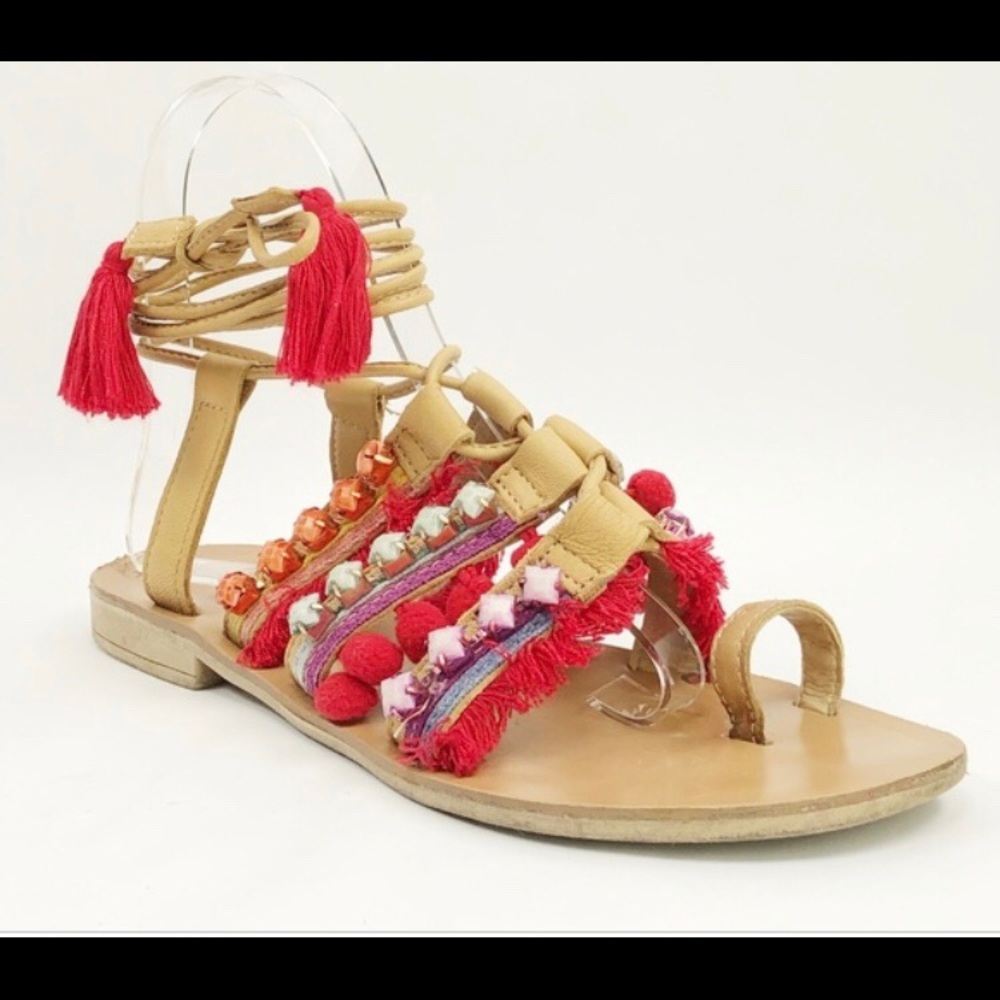 Barbara Barbieri gladiator sandals